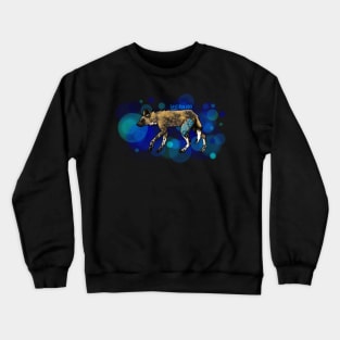 Day 5- African Painted Dog Crewneck Sweatshirt